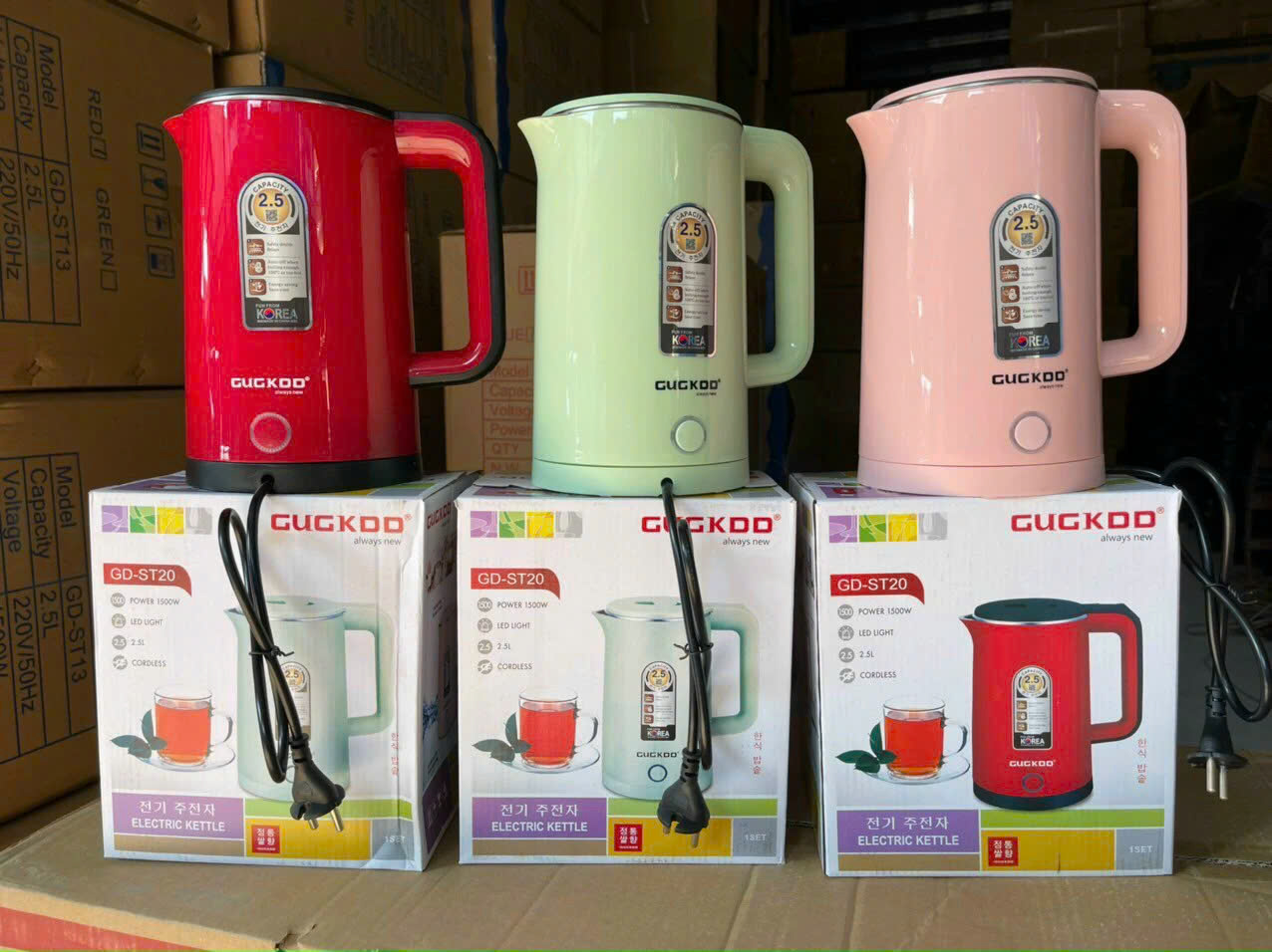Ấm Siêu Tốc 2,5L CUCKDD GD ST20