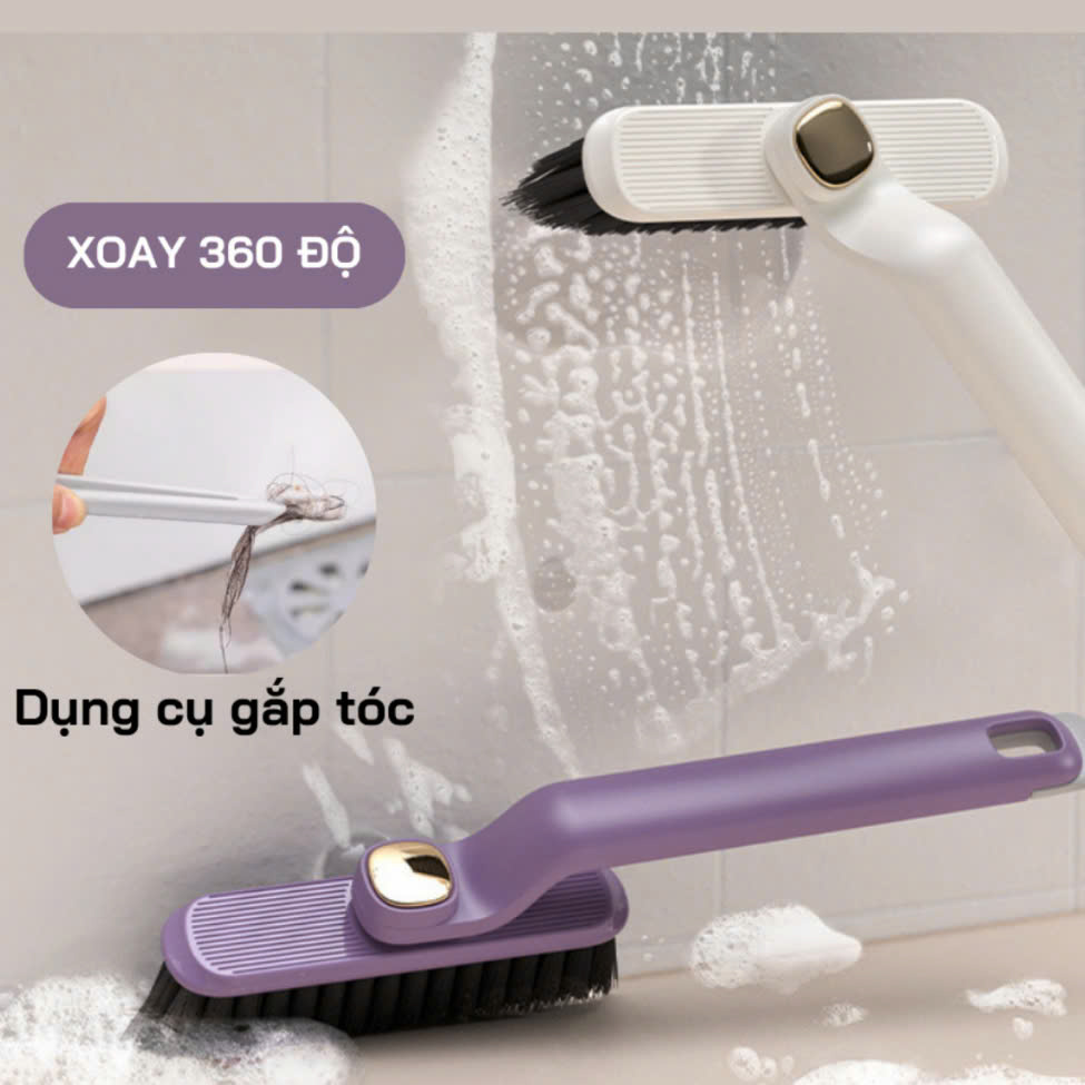Bàn Chải Vệ Sinh Xoay Được Đa Năng