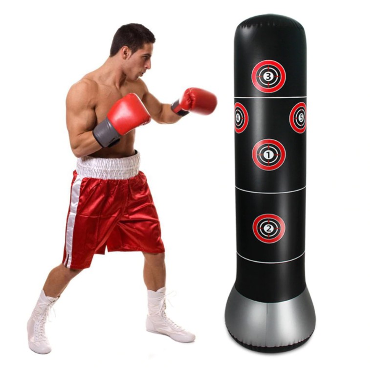 Bao Trụ Đấm Bốc Tự Cân Bằng 1.0 Kèm Bơm
