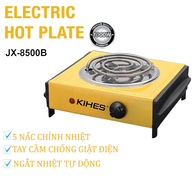 Bếp Điện Mini 1000W JX-8500B Tiện Dụng