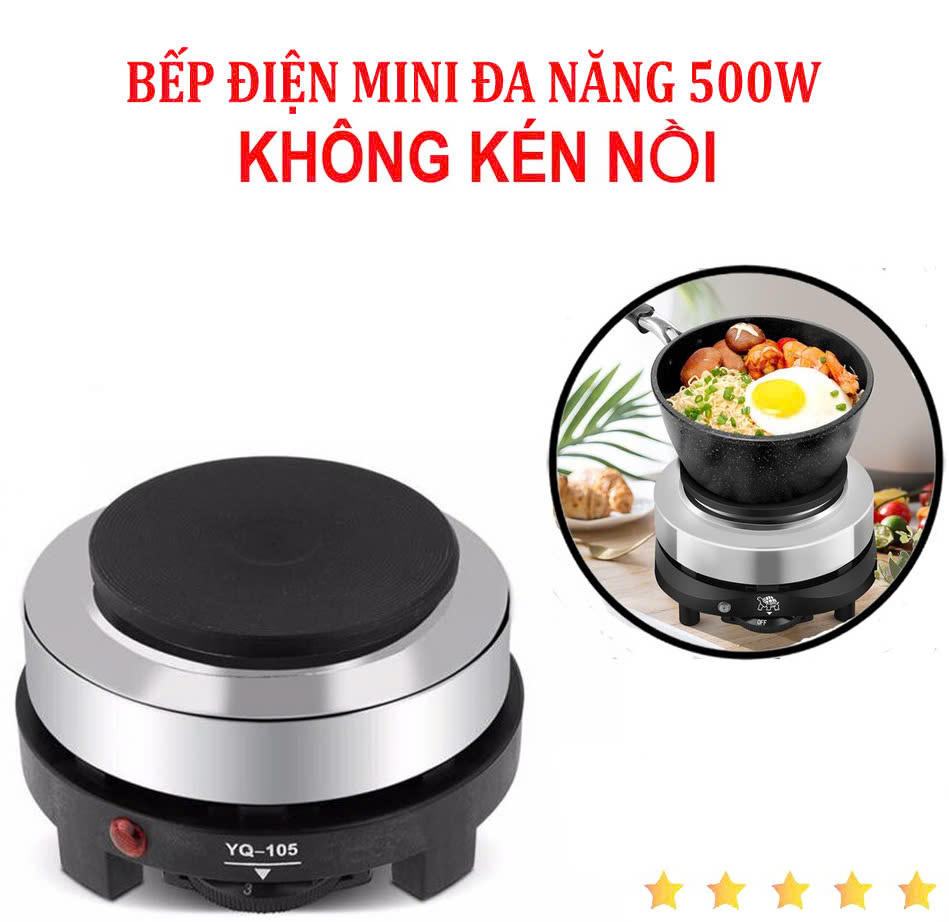 Bếp Điện Mini Tự Động 500W YQ- 105