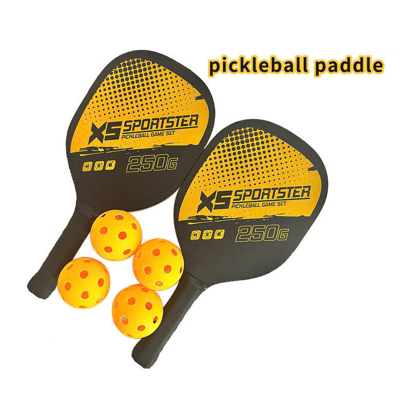 BỘ 2 VỢT PICKLEBALL KÈM 4 QUẢ BÓNG