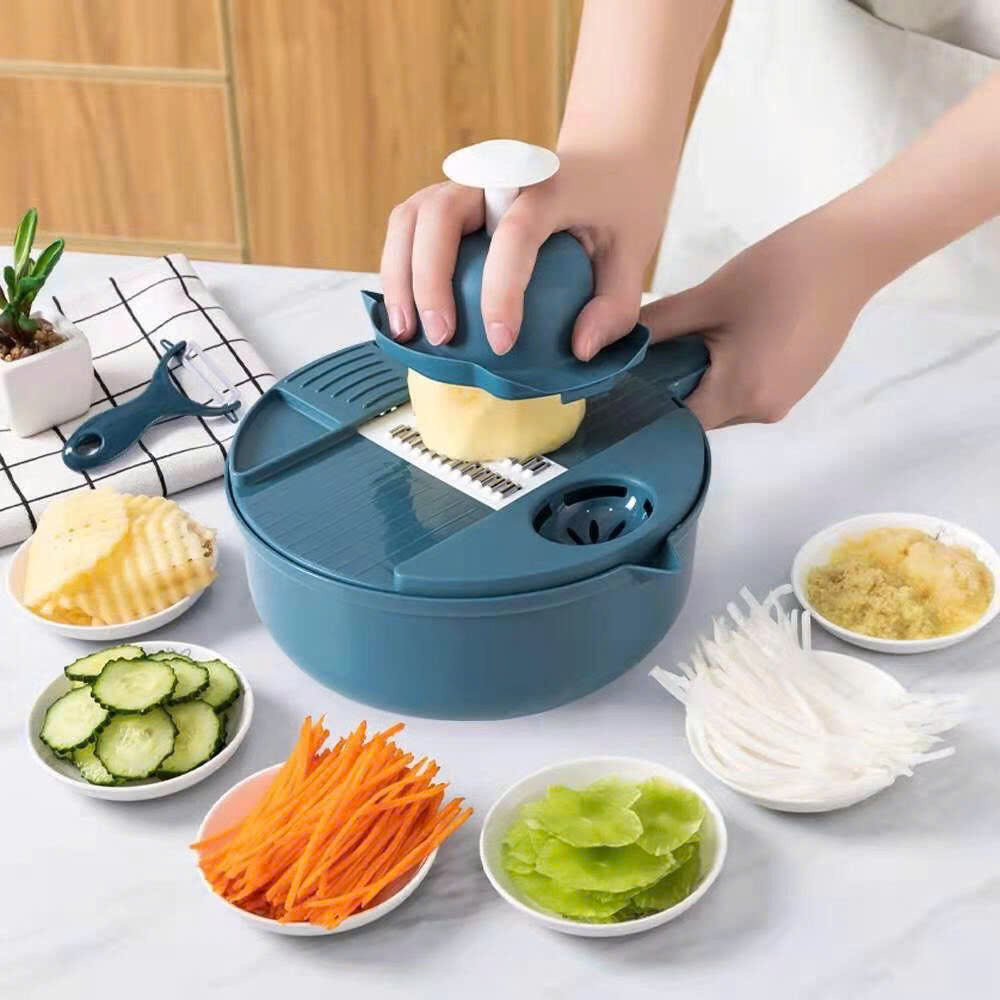 Dụng Cụ Bào Rau Củ Quả 12 Món Đa Năng