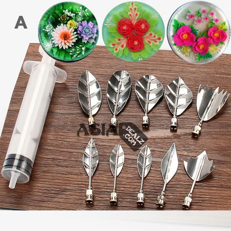 Bộ Dụng Cụ Làm Rau Câu 3D