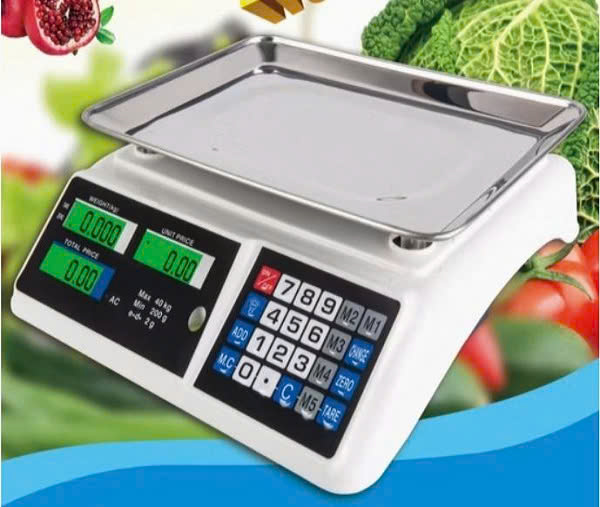 Cân Điện Tử Tính Tiền 40kg Để Bàn
