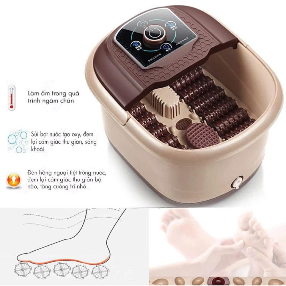 Chậu Ngâm Massage Chân Thư Giãn