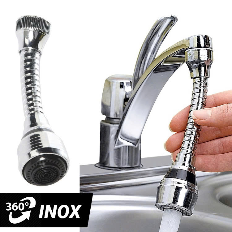 Đầu Vòi Tăng Áp 360 Độ Turbo Flex