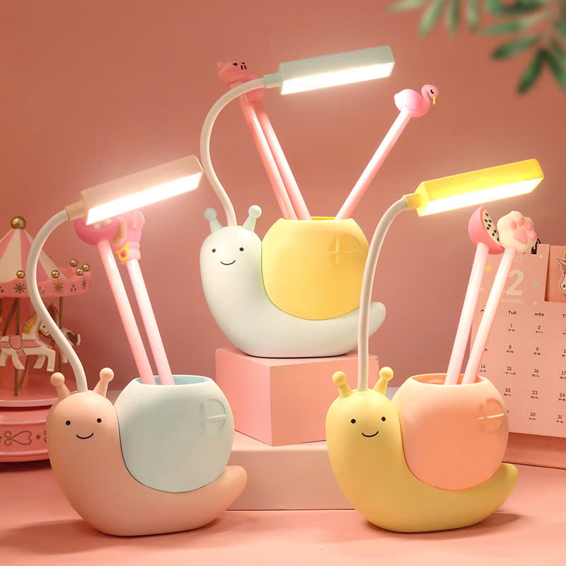 Đèn Học Để Bàn Hình Ốc Sên Chú Sâu