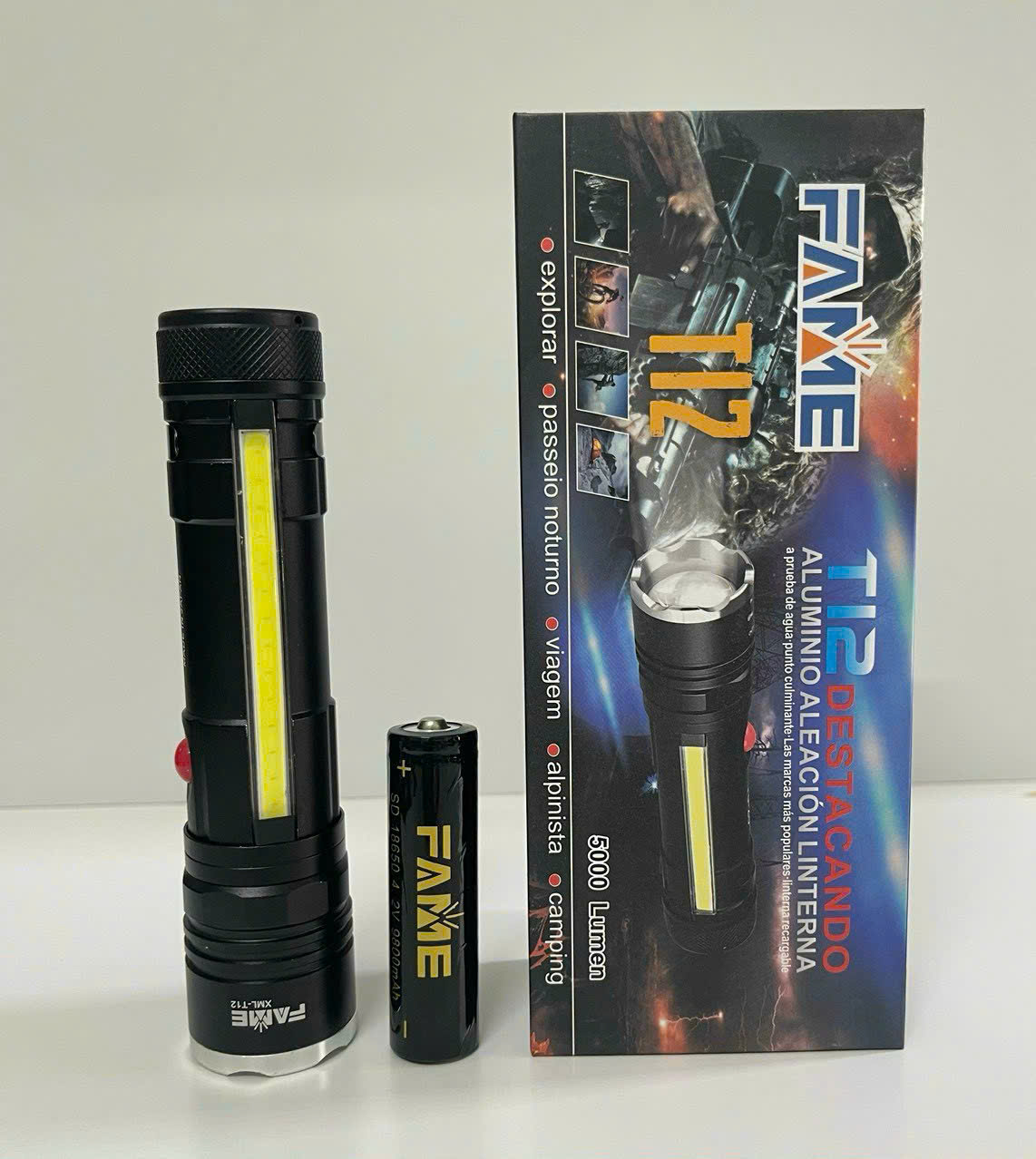 Đèn Pin Siêu Sáng FAME T12