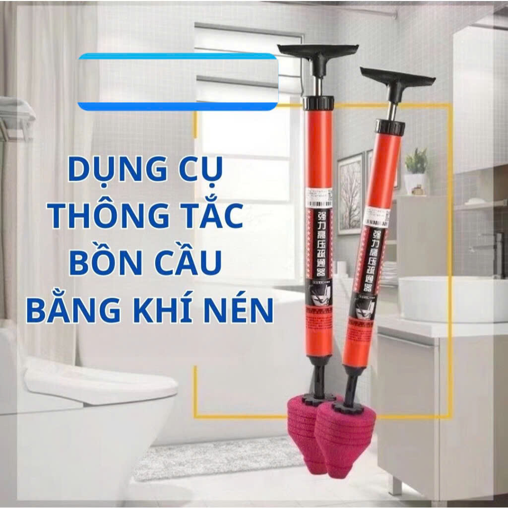 Dụng Cụ Thông Tắc Bằng Khí Nén
