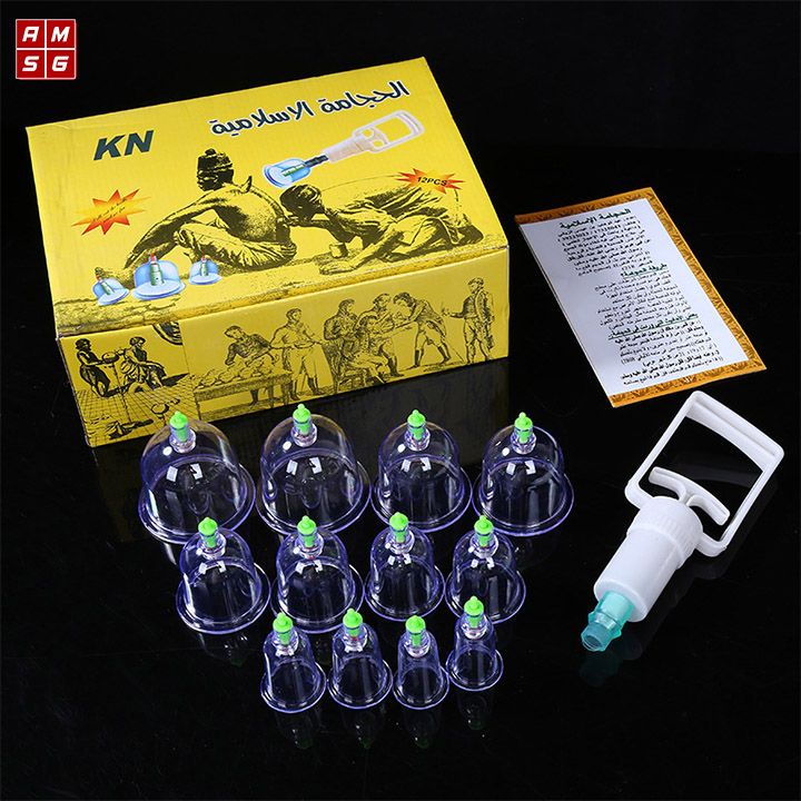 Bộ Giác Hơi 12 Ống Hút Chân Không