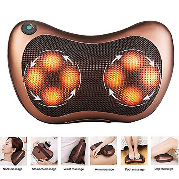 Gối Massage 8 Bi Xoay 2 Chiều