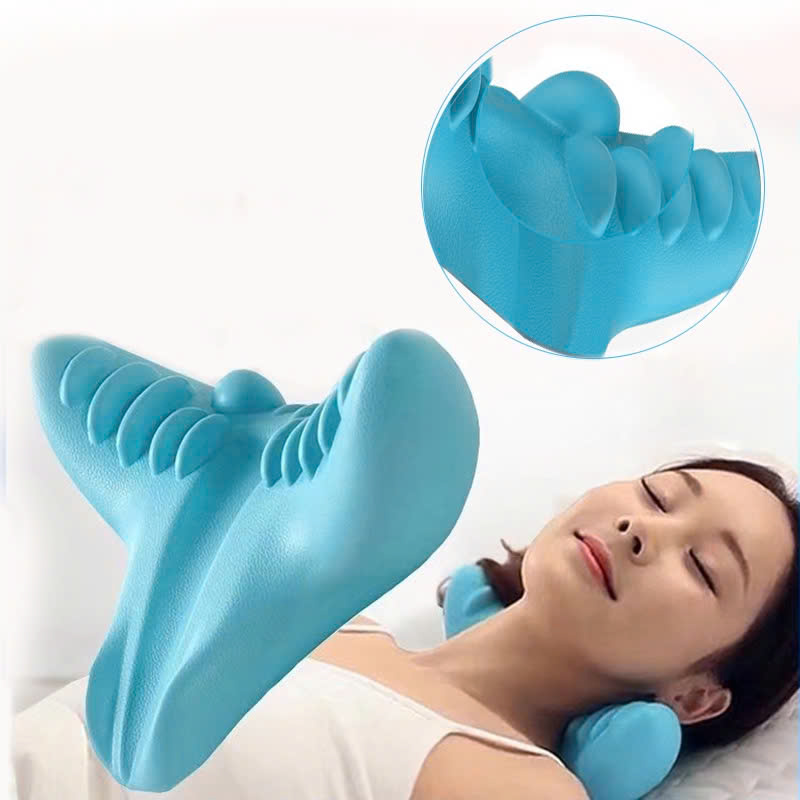 Gối Massage Cổ Vai Gáy Bằng Nhựa Mềm