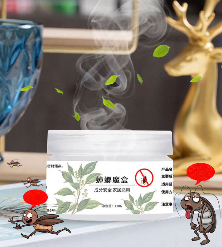Hộp Tinh Dầu Đuổi Gián, Côn Trùng