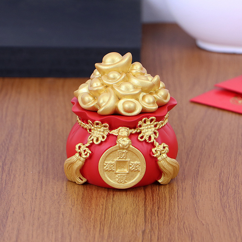 Túi Vàng Thần Tài 6x5.5Cm