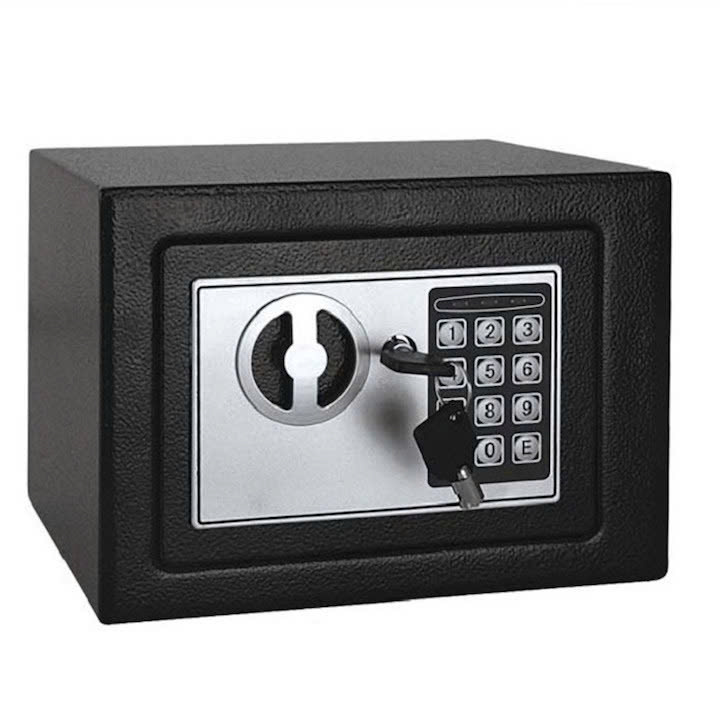 Két Sắt Đựng Tiền Mini Chống Cháy