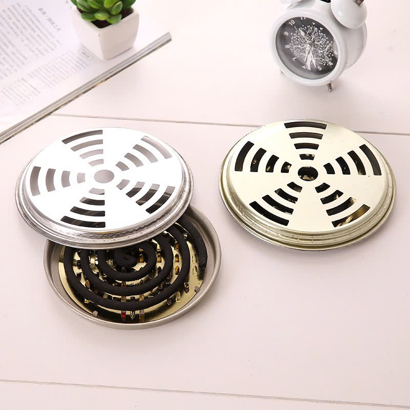 Bộ Khay Đốt Nhang Chống Muỗi 15CM