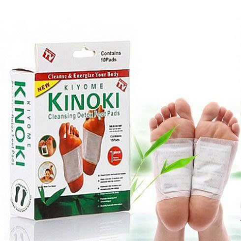 Hộp 10 Miếng Dán Chân Thải Độc Kinoki