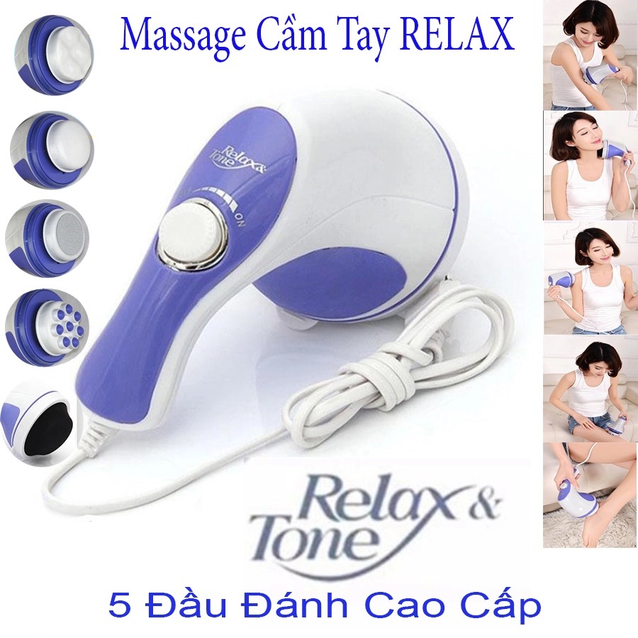 Máy Massage Relax Spin Tone 5 Đầu