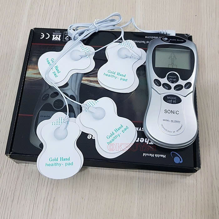 MÁY MASSAGE TRỊ LIỆU 4 MIẾNG DÁN