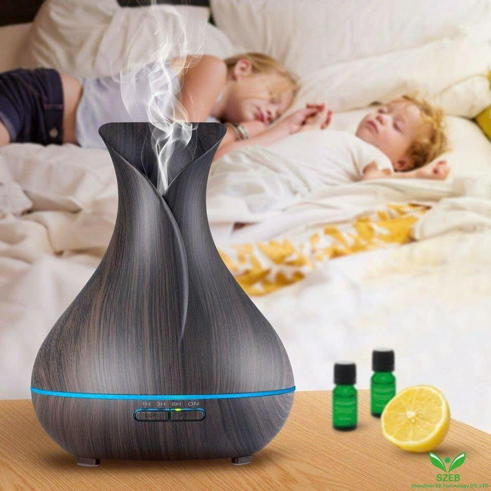Máy Tạo Độ Ẩm Hình Hoa Tulip Có Điều Khiển 500ML