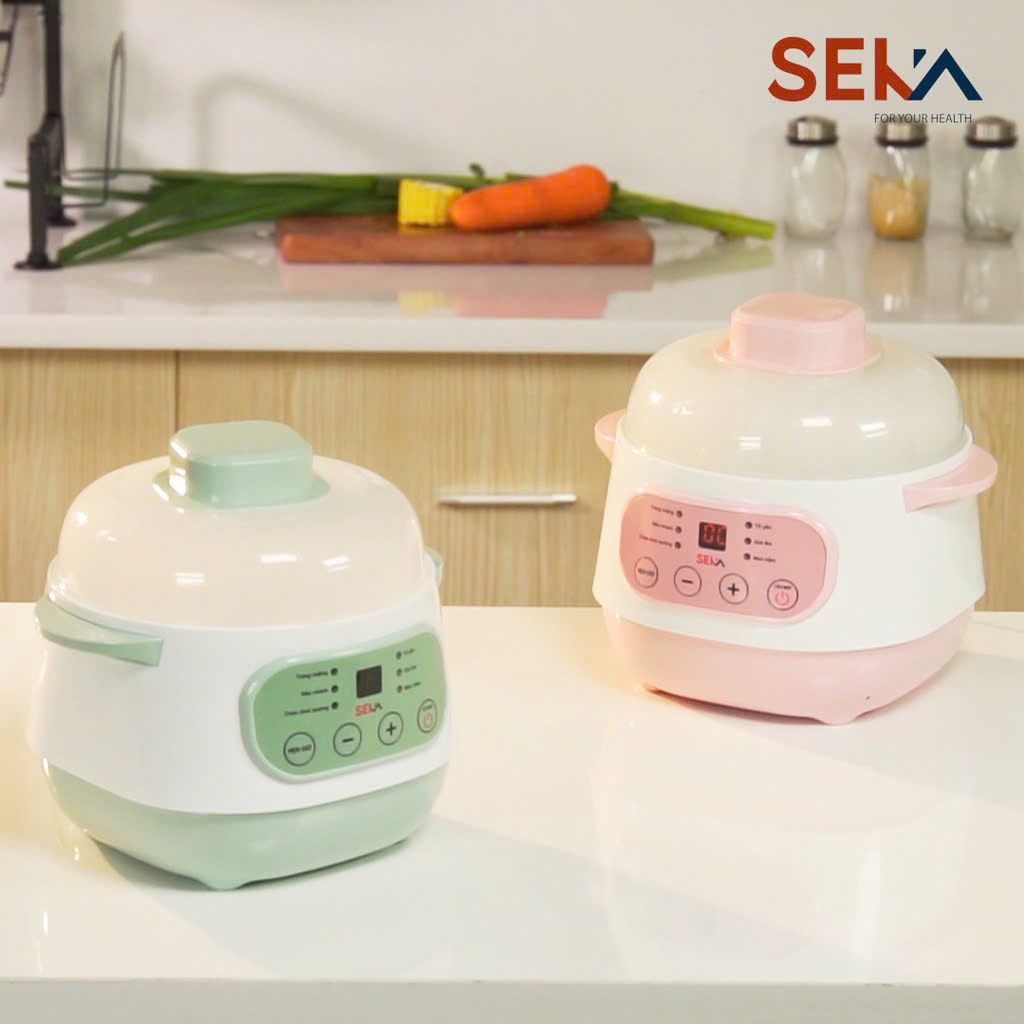 Nồi Nấu Cháo Chậm, Chưng Yến SEKA 1L GT68