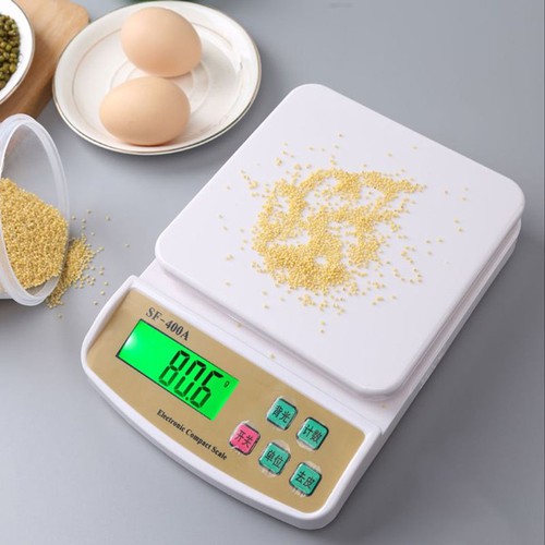 Cân Điện Tử Bàn Nhỏ SF-400A (Bạc)