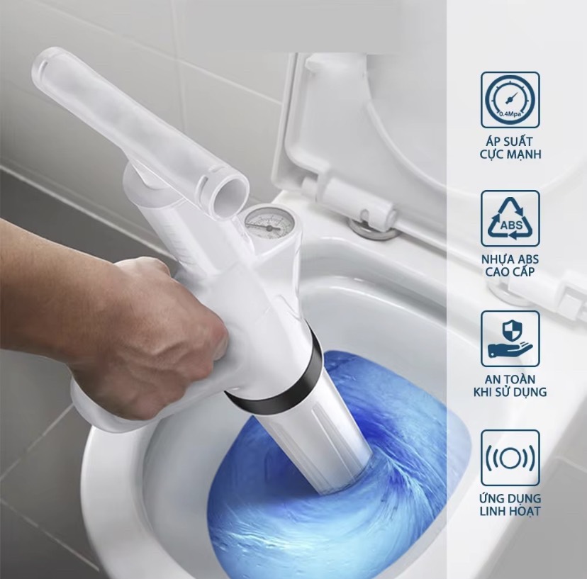 Dụng Cụ Thông Tắc Bồn Cầu Hình Chữ T
