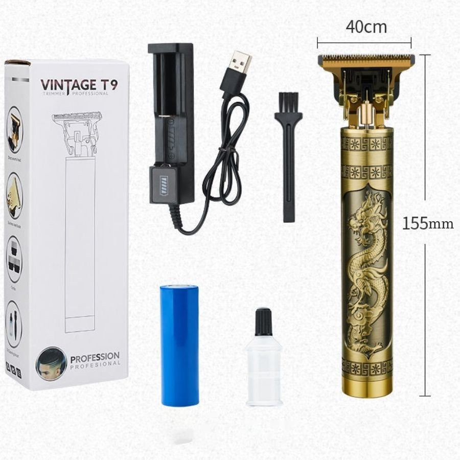 Máy Cạo Râu Tông Đơ T9 Kèm Pin Và Sạc