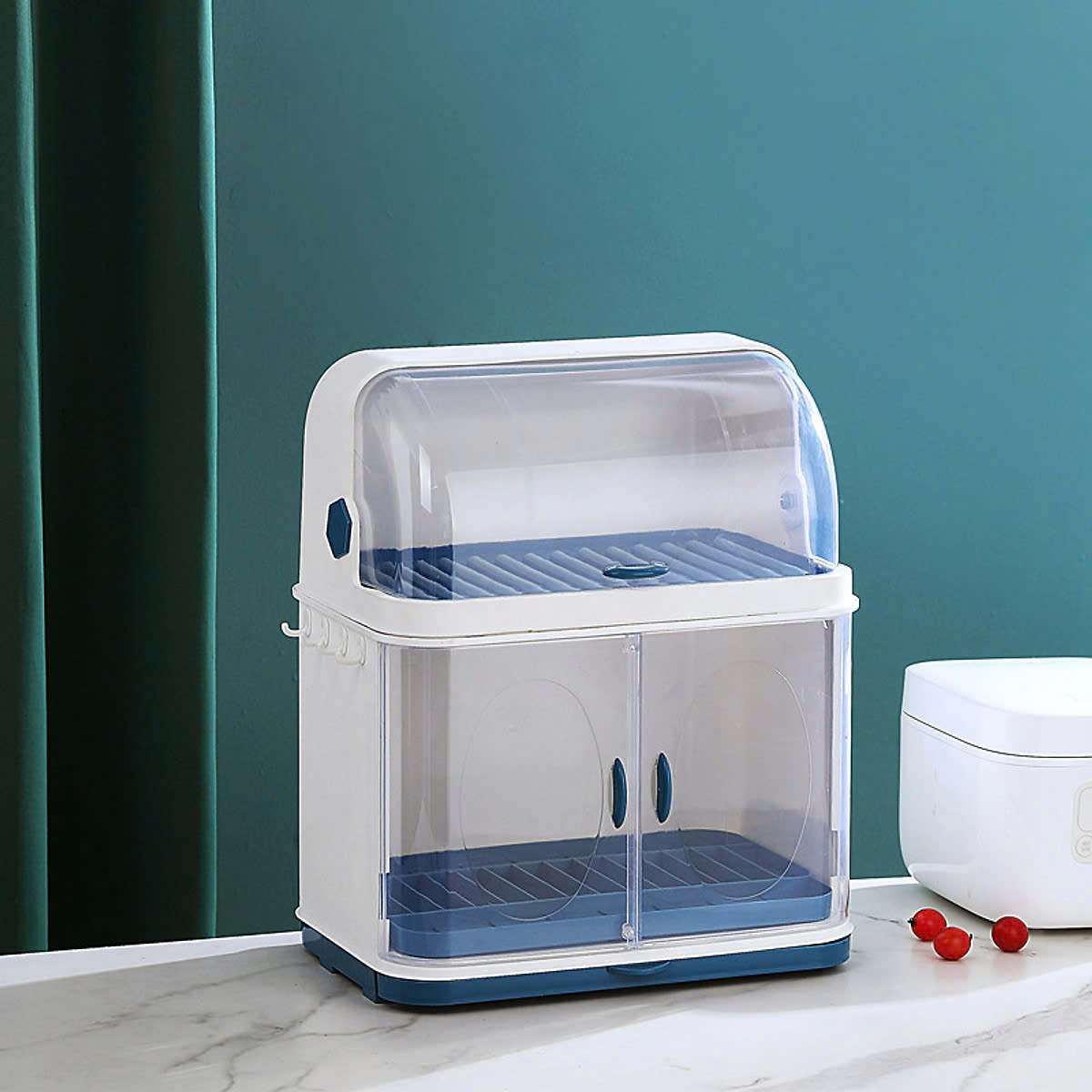 Tủ Nhựa Đựng Chén Dĩa Mini 45x38x25CM