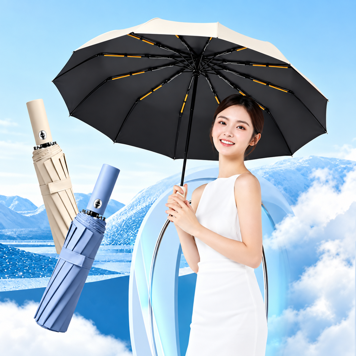 Ô DÙ CHE MƯA, CHE NẮNG 8 NAN NHẬT BẢN (T60)