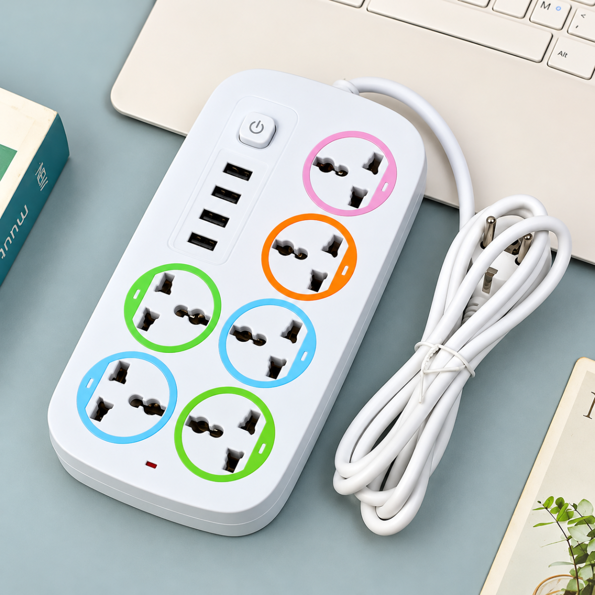 Ổ CẮM ĐIỆN THÁI LAN 4 CỔNG USB (T100)