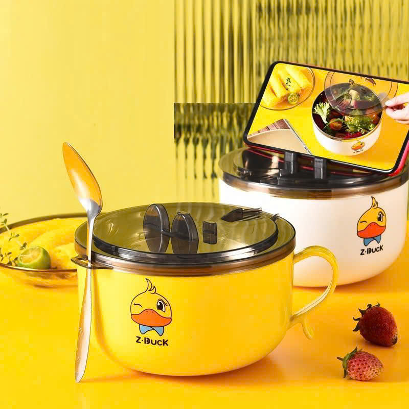 CA MÌ VỊT VÀNG CÓ NẮP ĐẬY (T100)