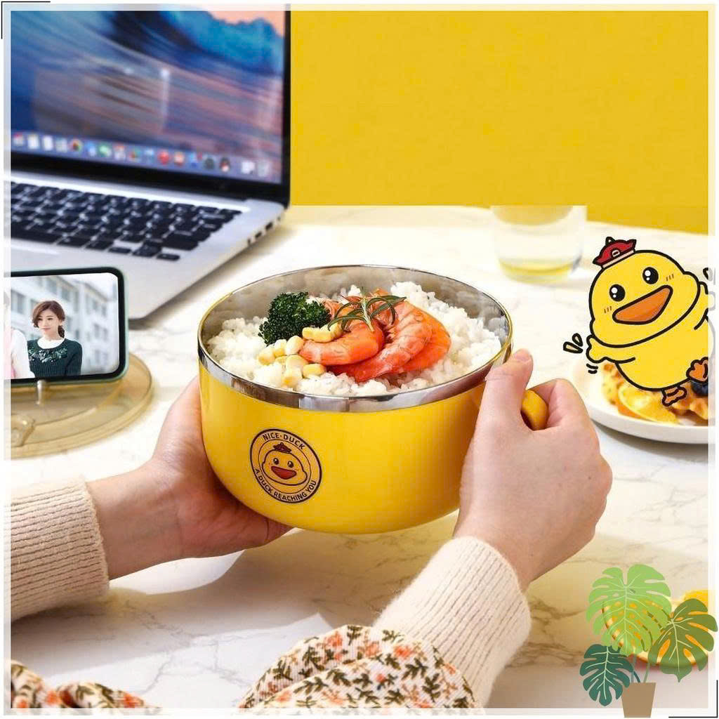 CA MÌ VỊT VÀNG CÓ NẮP ĐẬY (T100)