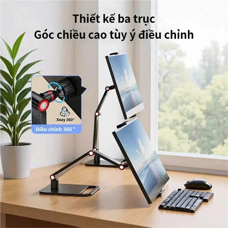 GIÁ ĐỠ KẸP IPAD, IPHONE P52 (T20)