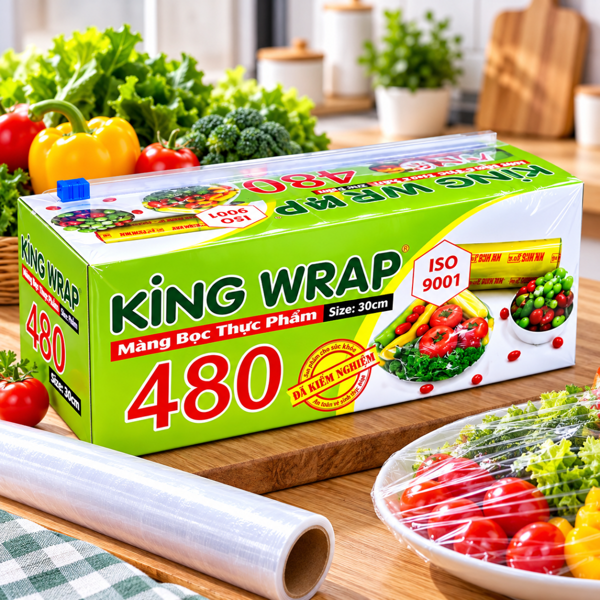 MÀNG BỌC THỰC PHẨM KING WRAP K480 (T24)