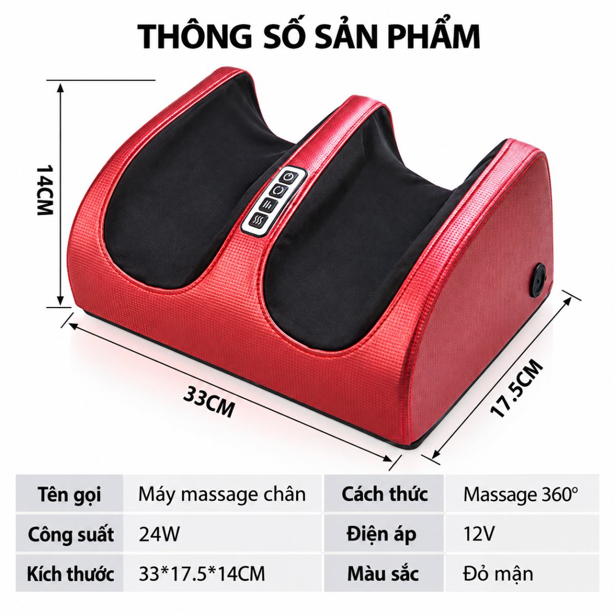 MÁY MASSAGE CHÂN TỰ ĐỘNG ĐA NĂNG MSG10 (T20)