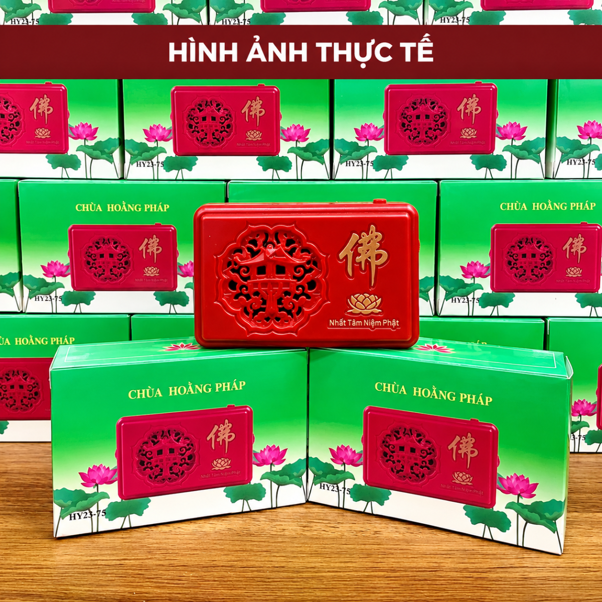 MÁY NIỆM PHẬT 5 BÀI CHÙA HOẰNG PHÁP (T100)