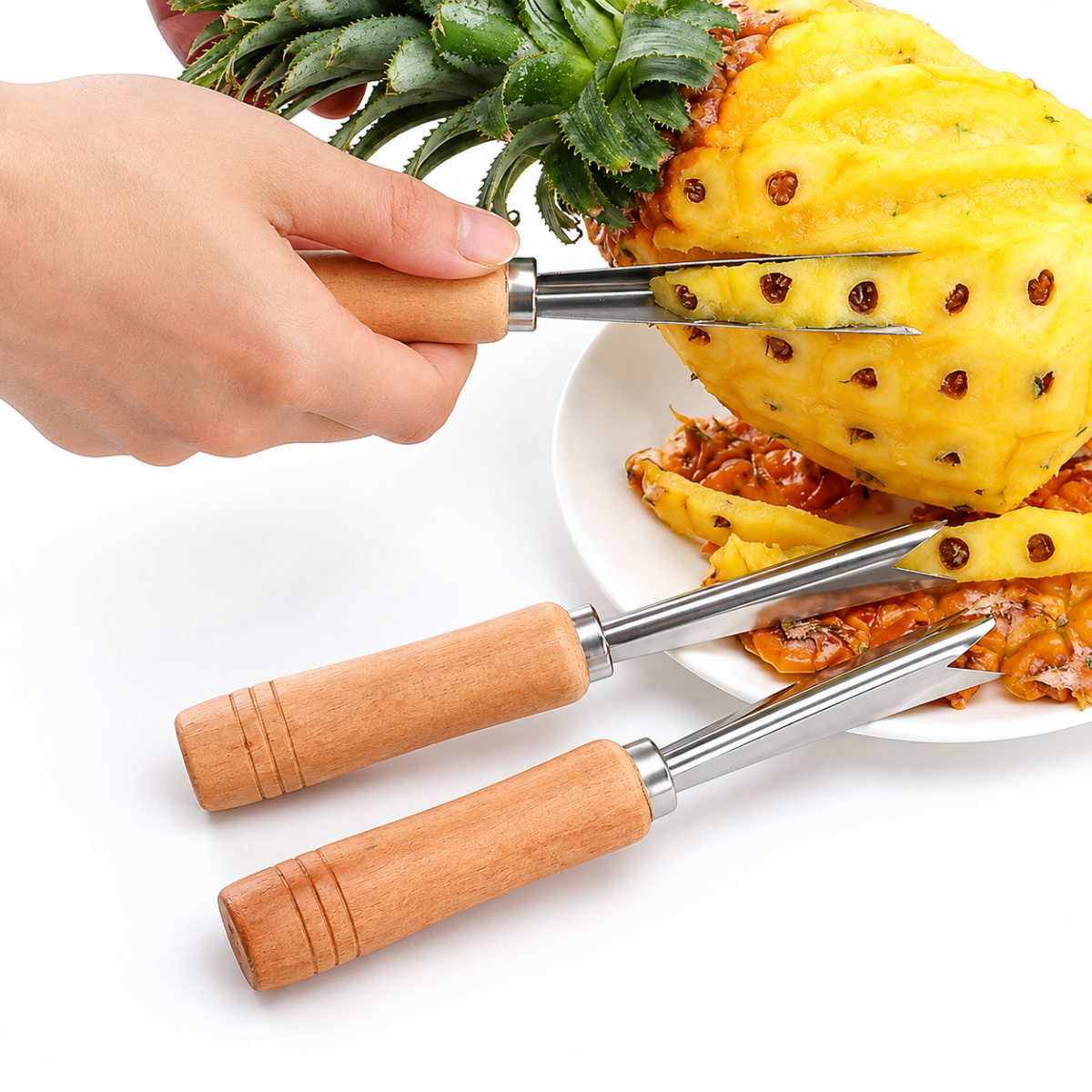 DỤNG CỤ CẮT MẮT THƠM HÌNH CHỮ V