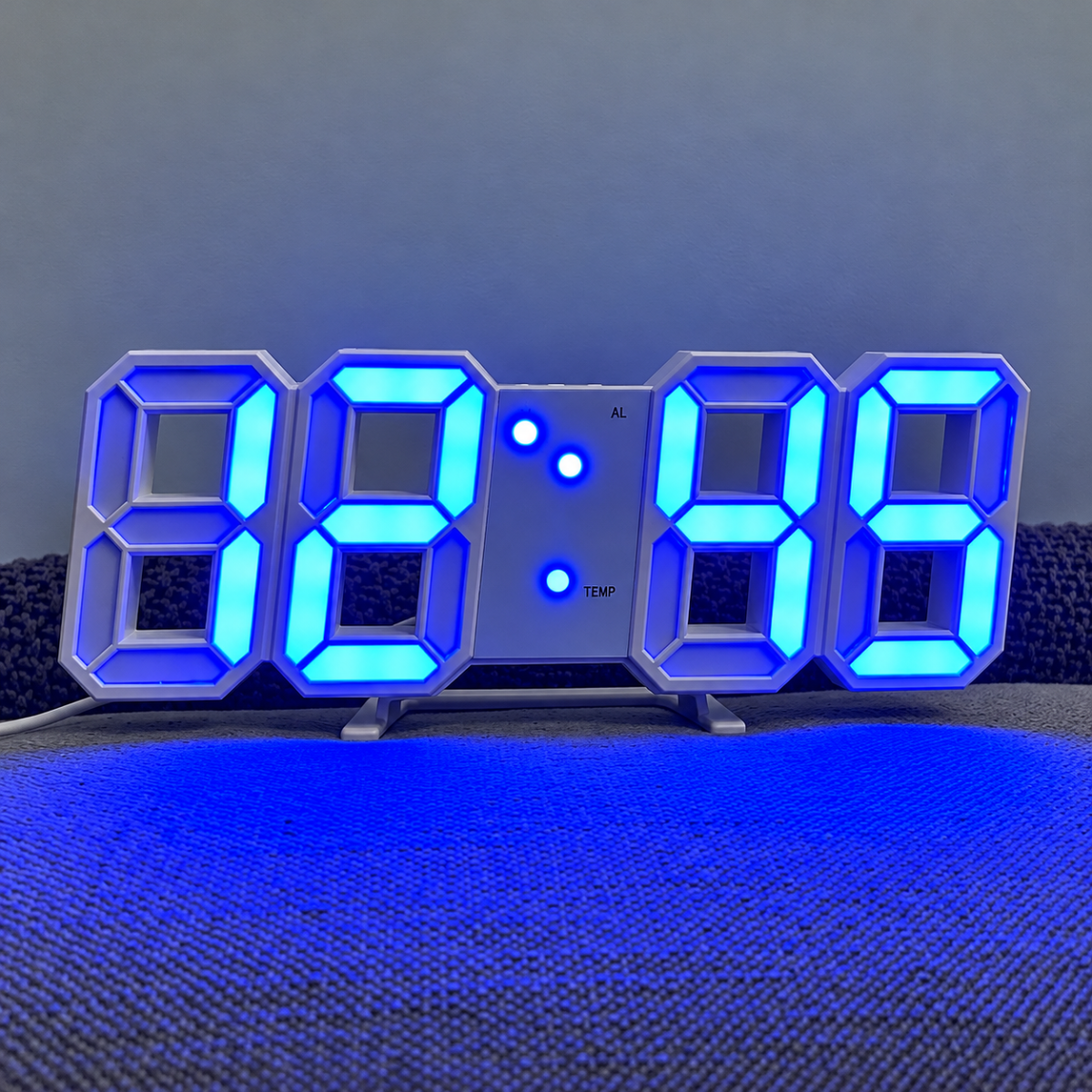 ĐỒNG HỒ ĐÈN LED 3D ĐỂ BÀN (T60)
