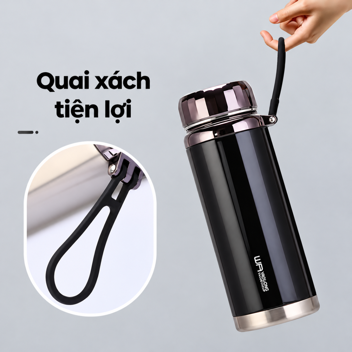 BÌNH GIỮ NHIỆT INOX 304 BAOL L31 1500ML (T30)