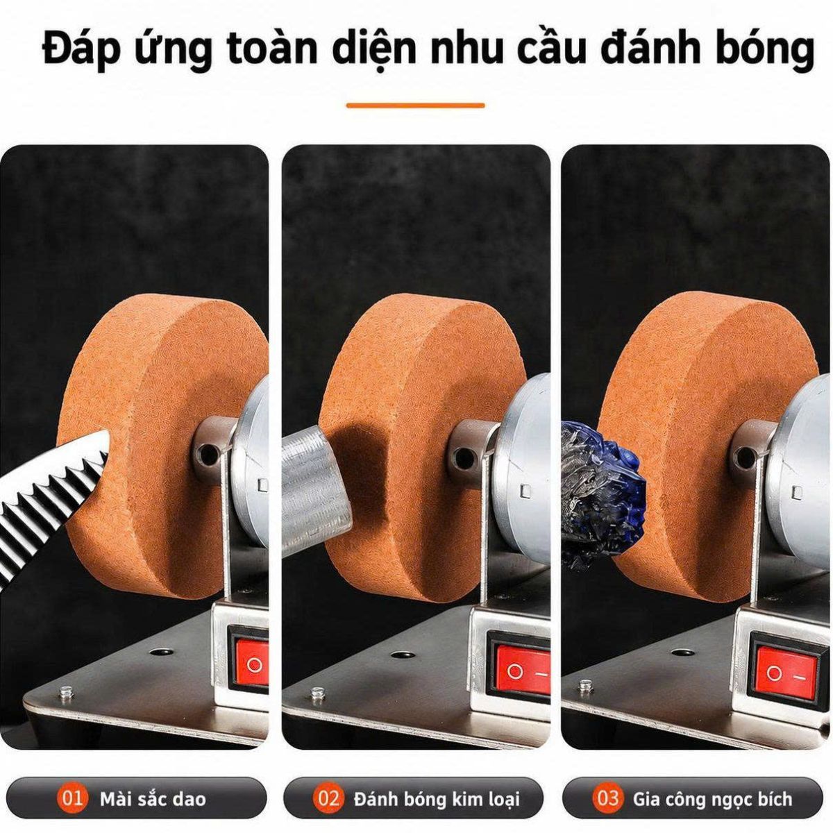MÁY MÀI ĐÁ 2 ĐẦU ĐA NĂNG (T20)