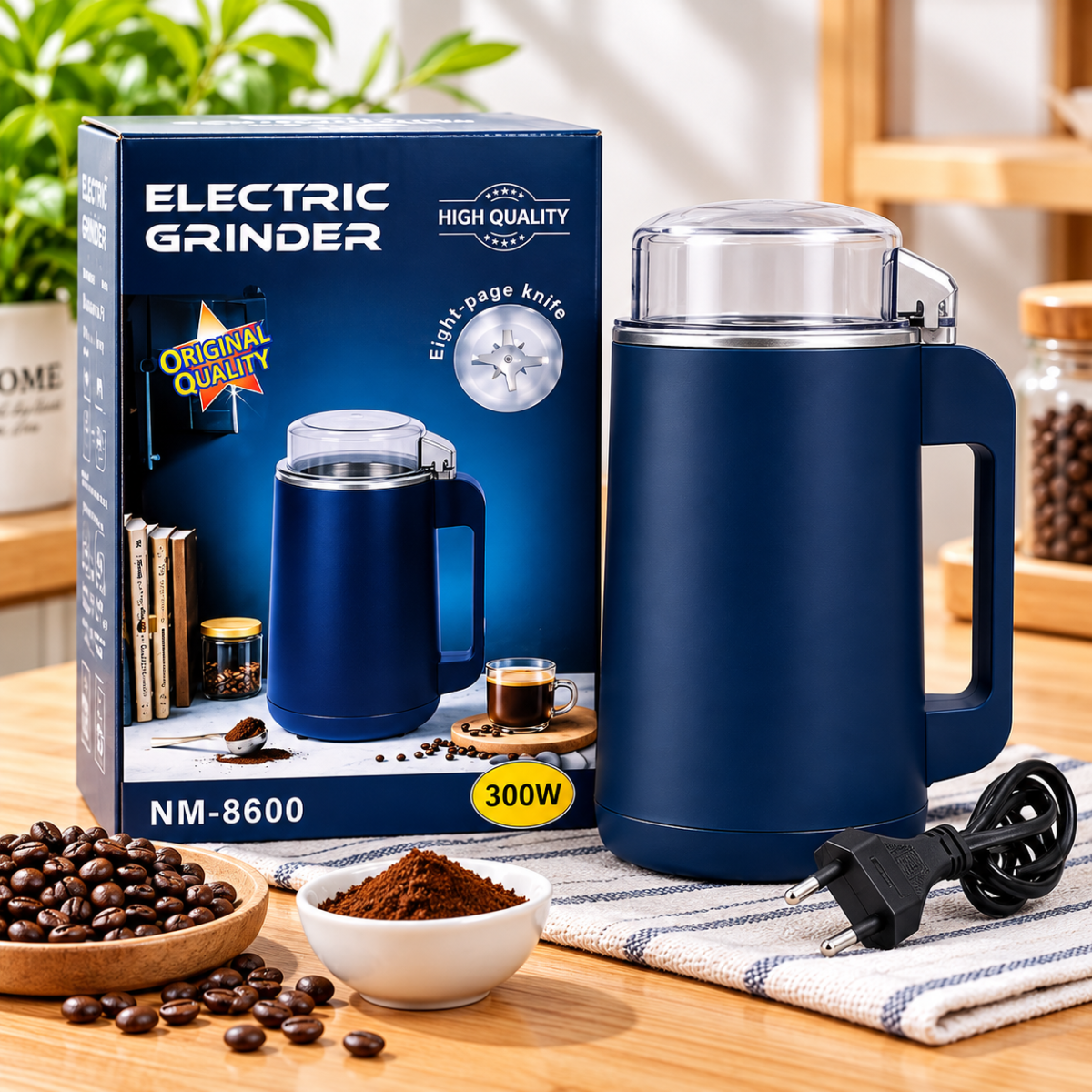 MÁY XAY HẠT KHÔ ĐA NĂNG 300W MẪU MỚI (T24)
