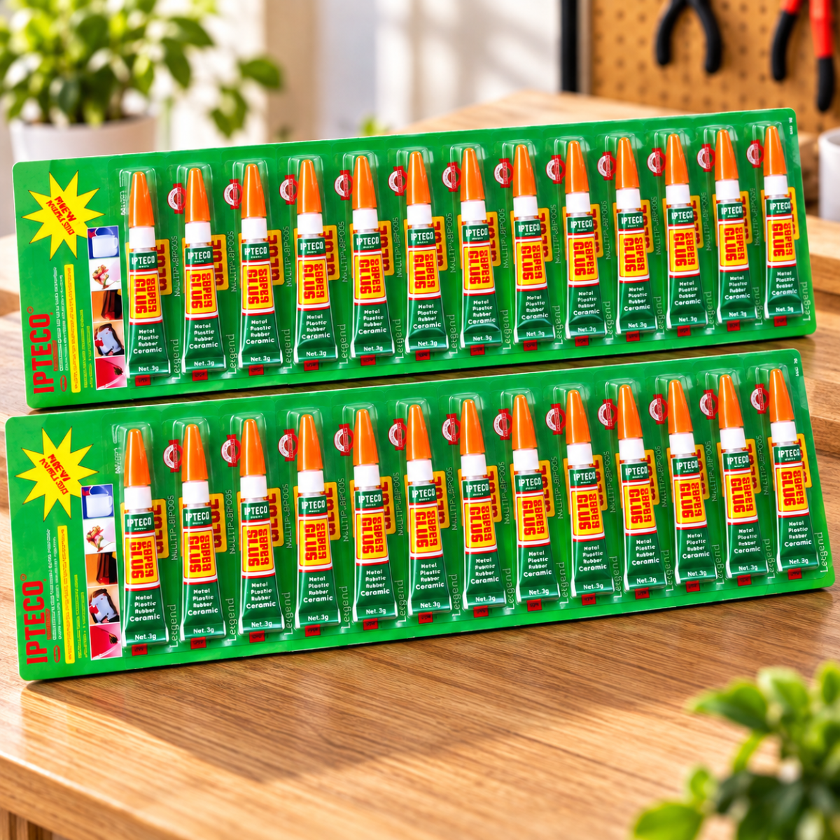 VỈ 12 TUÝP KEO DÁN SUPER GLUE ĐA NĂNG (T48)
