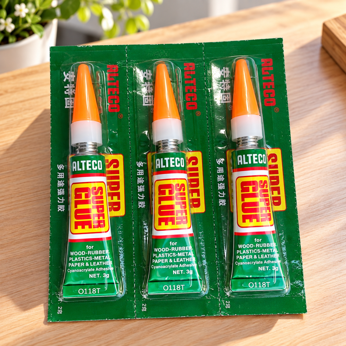 VỈ 12 TUÝP KEO DÁN SUPER GLUE ĐA NĂNG (T48)