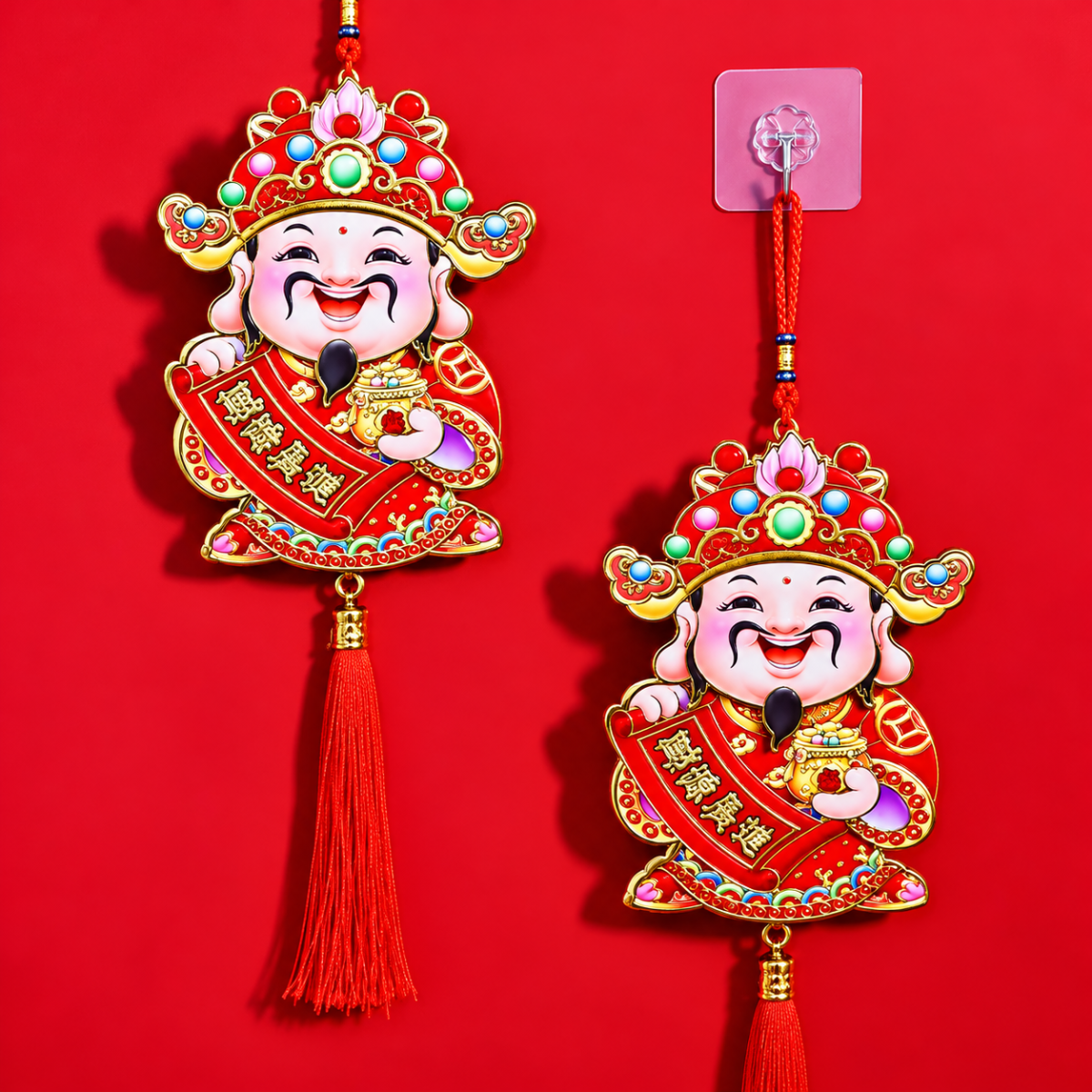 THẦN TÀI LẮC ĐẦU 21CM (T500)
