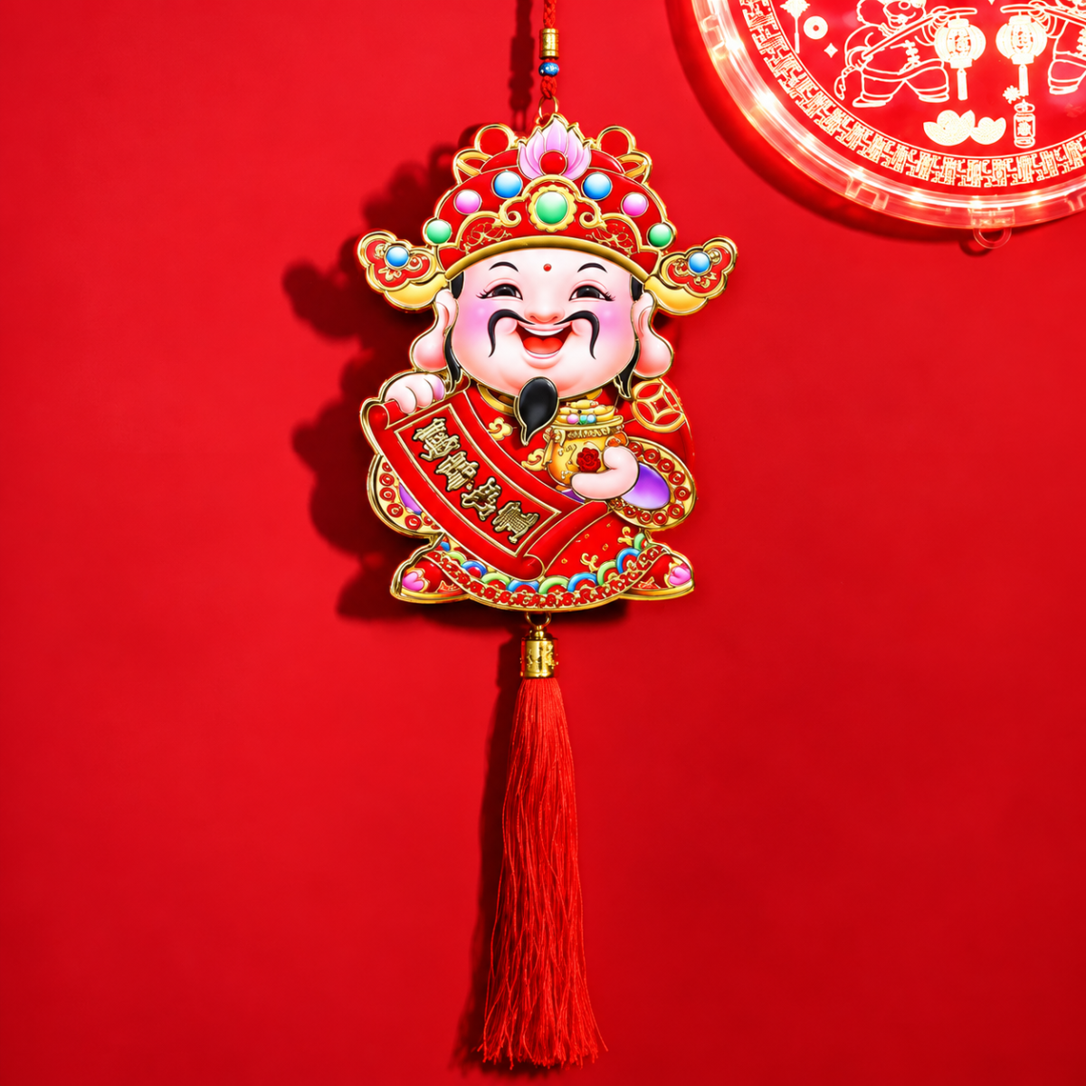 THẦN TÀI LẮC ĐẦU 21CM (T500)
