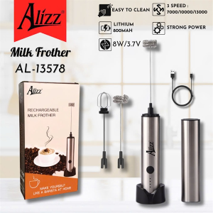 MÁY ĐÁNH TRỨNG TẠO BỌT CÀ PHÊ 3 ĐẦU ALIZZ AL-13578