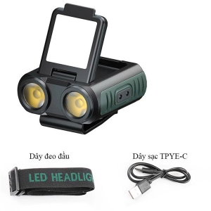 ĐÈN KẸP MŨ SIÊU SÁNG CẢM BIẾN MUHE