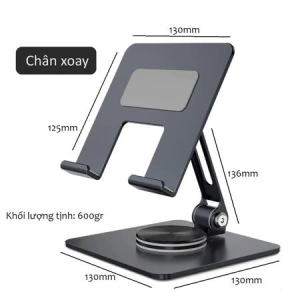 GIÁ ĐỠ ĐIỆN THOẠI, IPAD CHÂN XOAY MT134 CAO CẤP (T25)